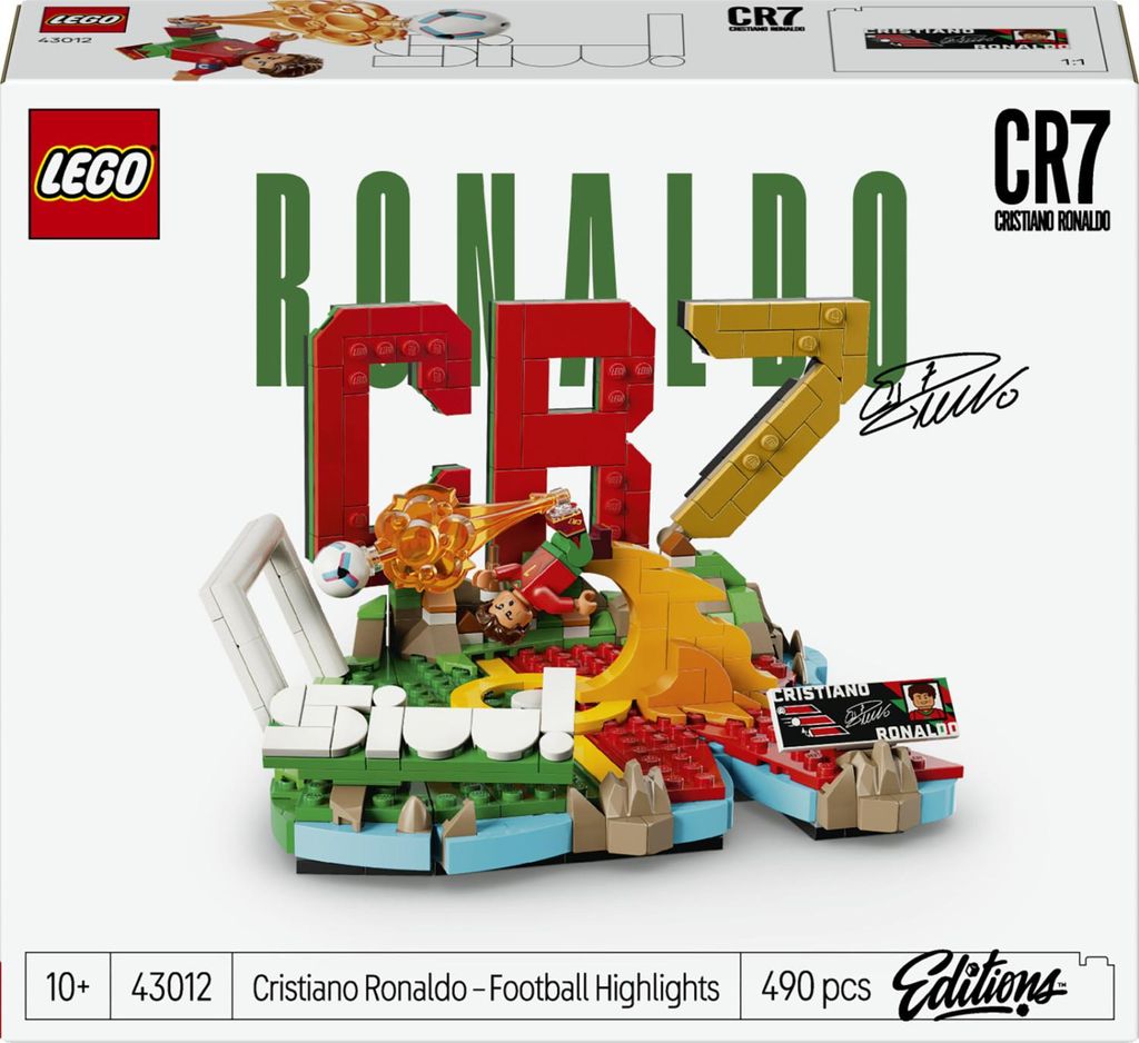 LEGO Editions 43012 Cristiano Ronaldo – Moments Forts du Image du produit 