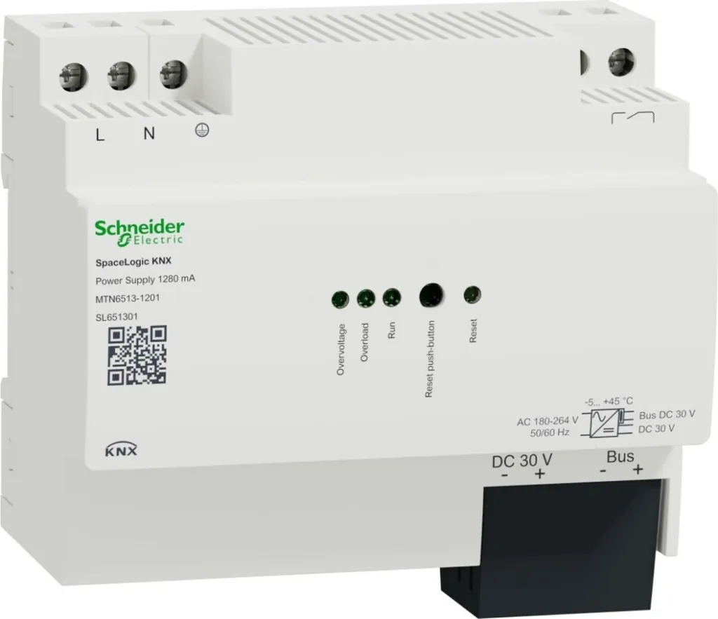Alimentation KNX stable MTN6513-1201 Schneider : évitez les pannes bus