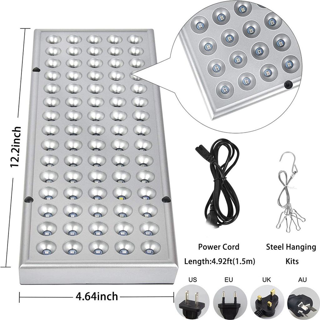 25W LED Pflanzenlampe, Led Grow Lampe Full Spectrum Wachsen Produktbild 13