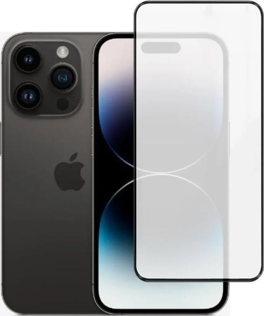 Pellicola iPhone 14 Pro Vetro Opaco 6D | Protezione Schermo Integrale