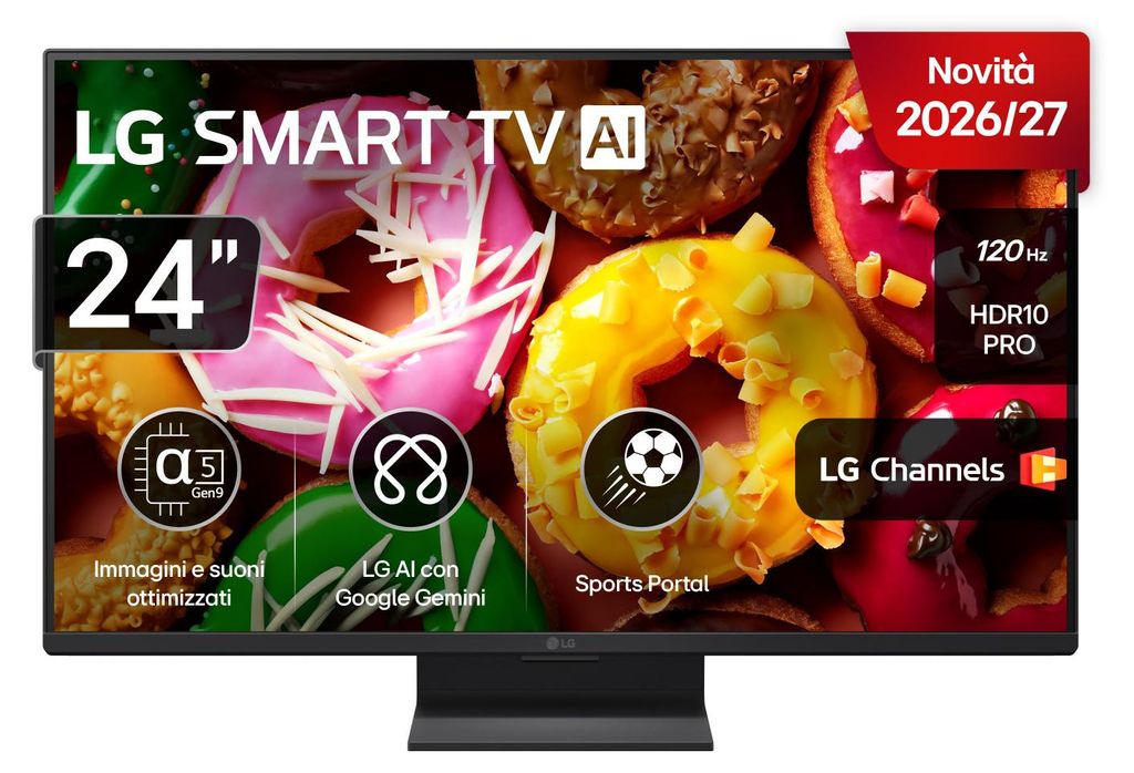 LG Smart TV webOS 24'' Serie LB70 24LB70006LA, FullHD, Immagine del prodotto 