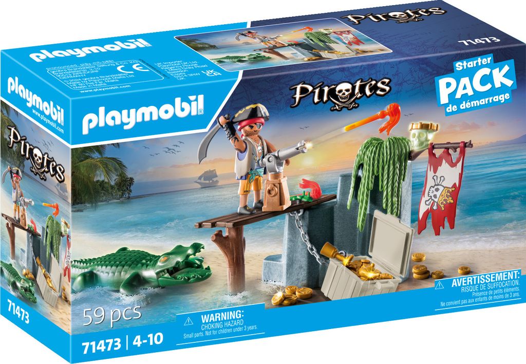 PLAYMOBIL Pirates 71473 Pirat mit Alligator Produktbild 