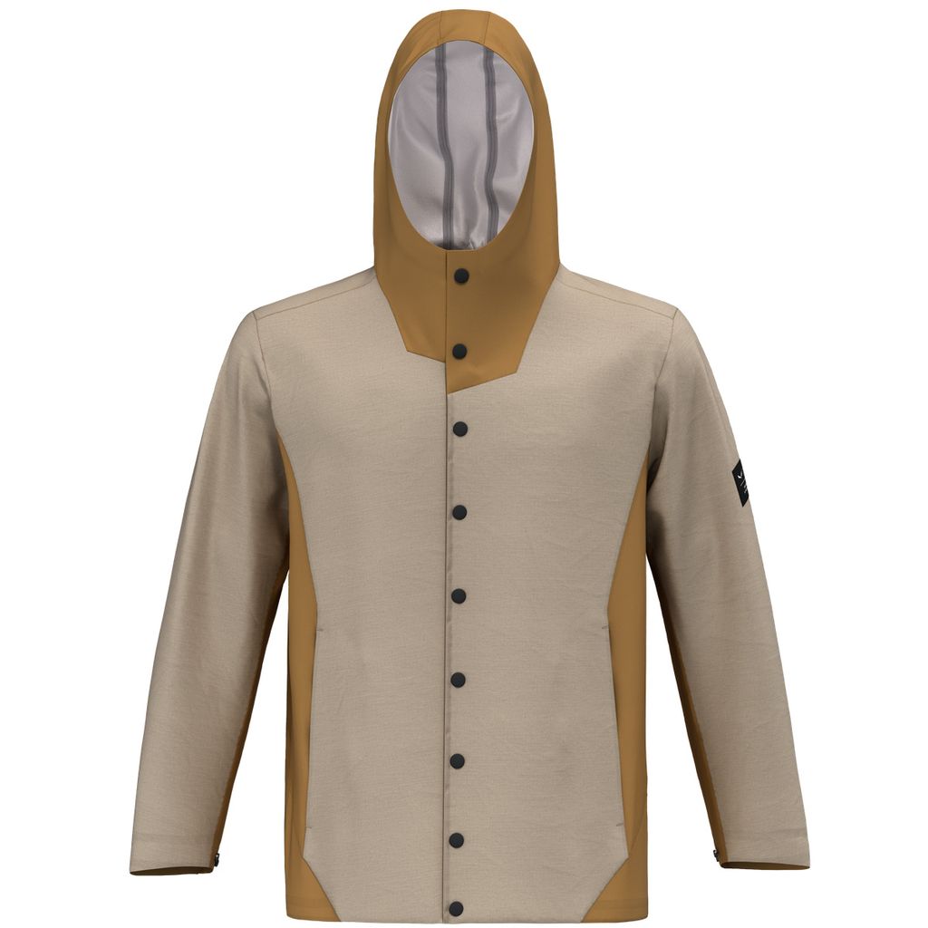 Fanes Hemp Powertex 3 Layers Softshell Jacke Herren - Salewa, Farbe:7181-quicksand/7020, Größe:52/XL