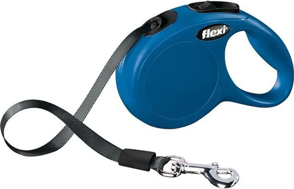 Guinzaglio Estensibile Flexi New Classic M 5m Blu | Qualità Tedesca