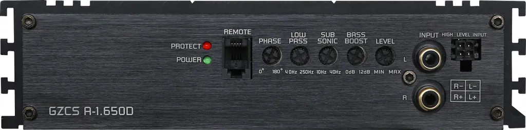 Ampli Classe D Ground Zero GZCS A-1.650D : Puissance et Format Compact