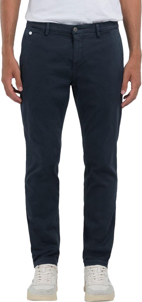 Replay Chino Benni dunkelblau Hyperflex Regular Fit