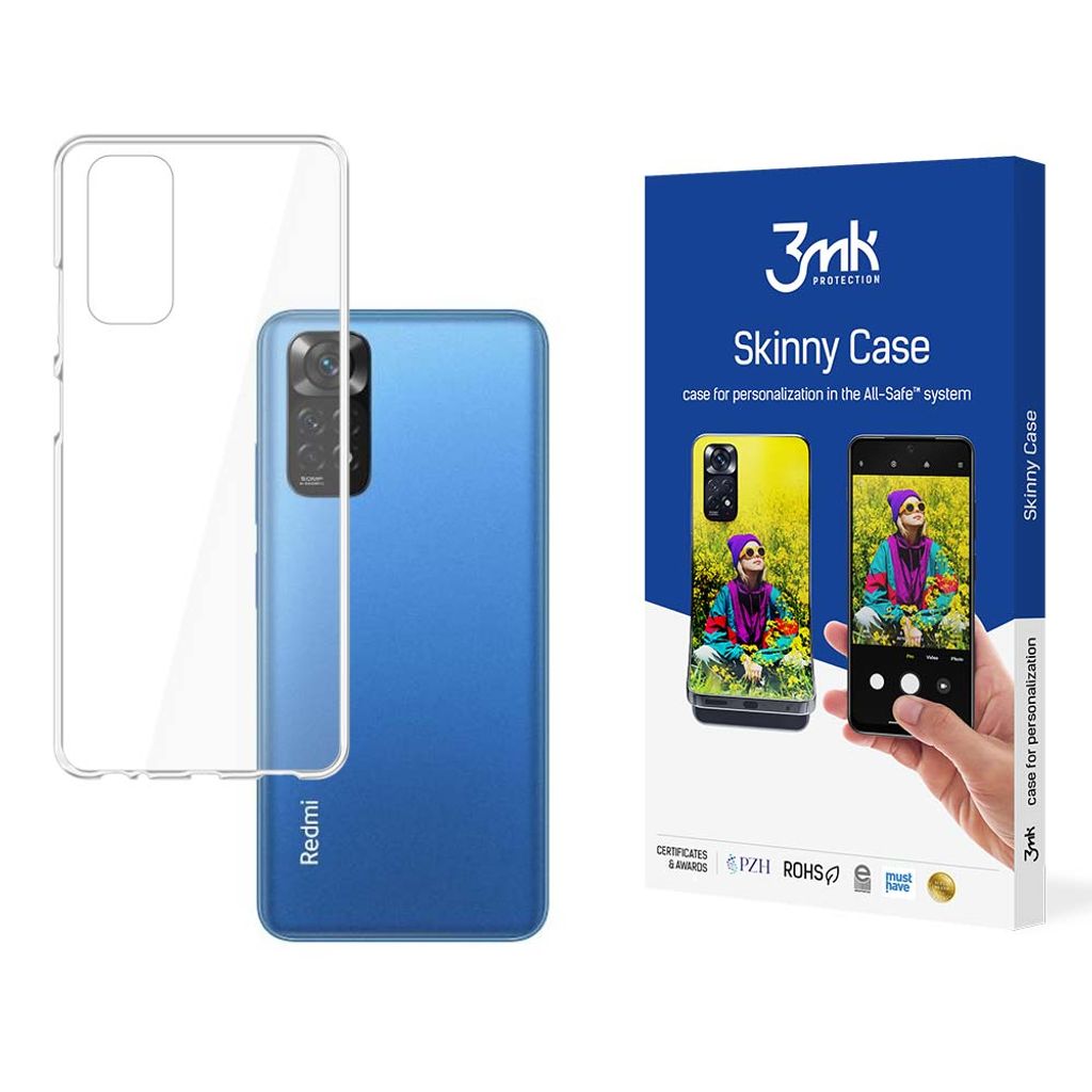 3mk Skinny Case für Xiaomi Redmi Note 11 5G - Eleganter Schutz in Durchscheinend KP20145