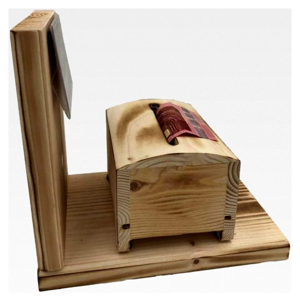 Geldgeschenk zur Silberhochzeit - Eiserne Reserve Geldbox