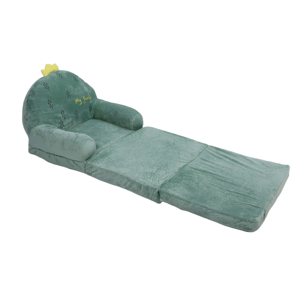 Canapé-lit pour enfants modulable et chauffeuse dépliable en mousse