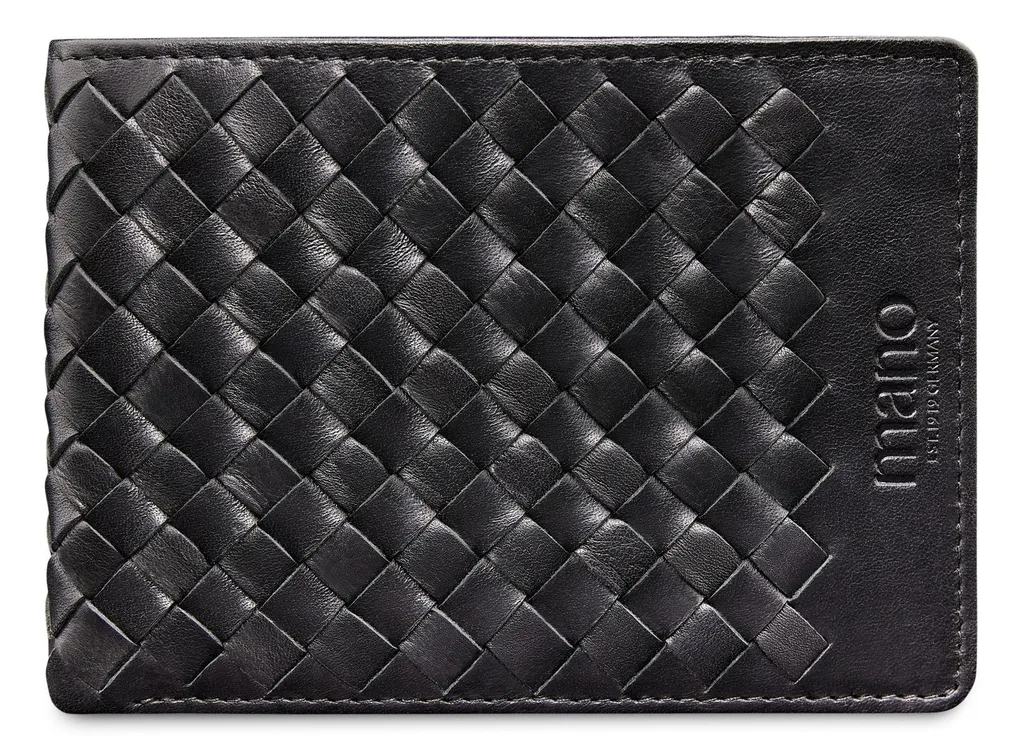 Portafoglio Mano Pelle Don Luca Nero | Vera Pelle e Protezione Flap