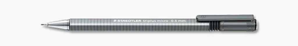 Crayon porte-mine Staedtler Triplus Micro corps triangulaire bleu 0.7mm