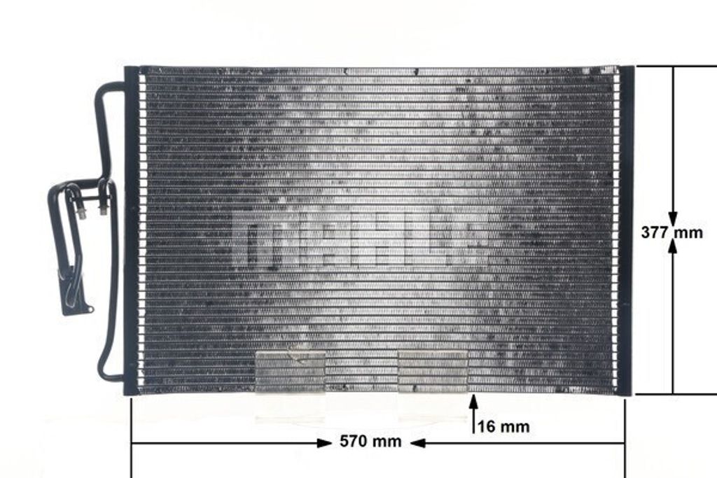 MAHLE AC 335 000S Kondensator Klimaanlage Klimakondensator für OPEL Corsa C Schrägheck (X01)