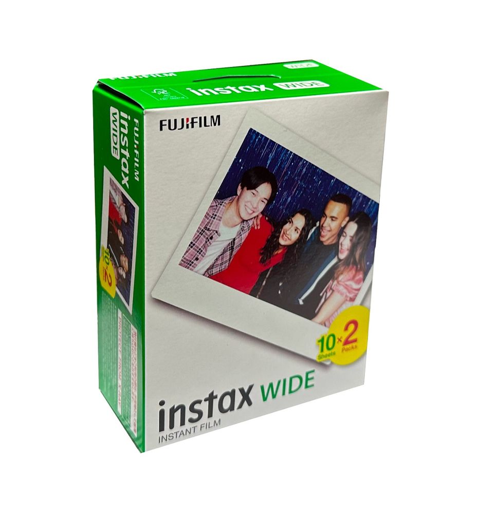 Pack Fujifilm instax de films wide de 5 x 10 vues