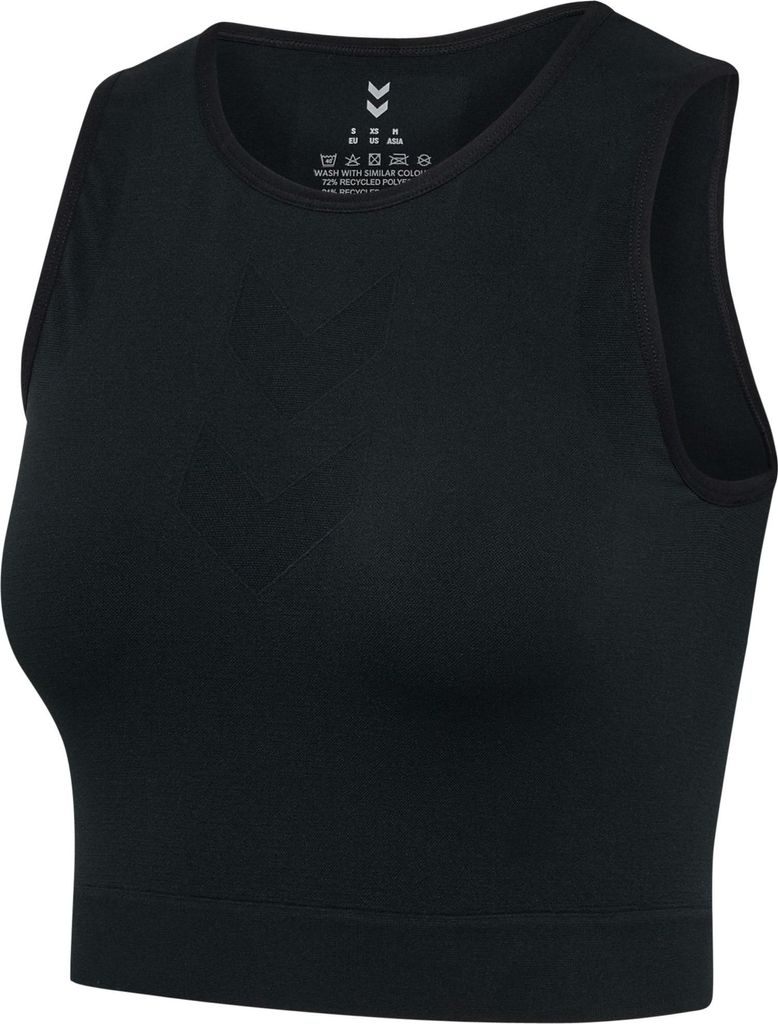 Hummel Hmlhiit Seamless W Top - black, Größe:L