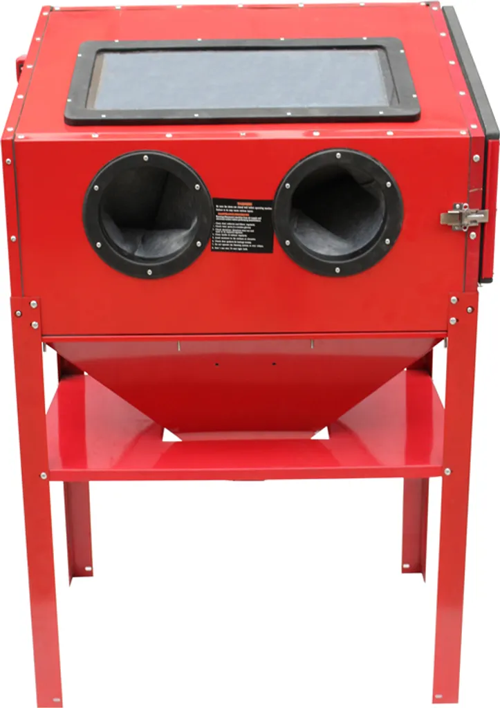 Cabine de sablage pour restauration auto et moto capacité 220L robuste
