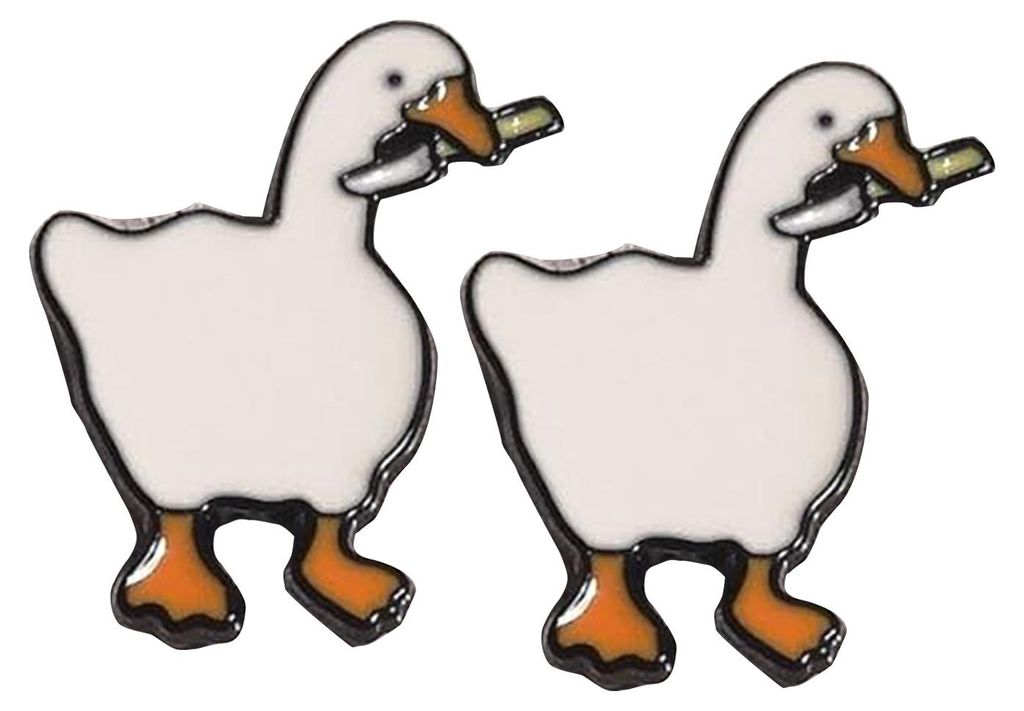 1 Stück/2 Stück Nadelhalter „Gans“ – Magnetischer Nadelclip für Näharbeiten, Kreuzstich und Stickerei