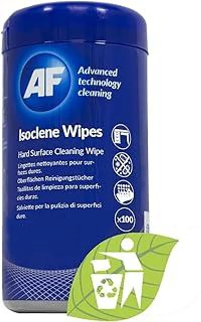 100 Salviette AF Isoclene Detergenti Isopropanolo - Pulizia Casa