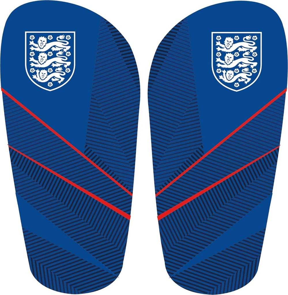 England FA - Schienbeinschoner RD3919 (146) (Blau/Weiß/Rot)