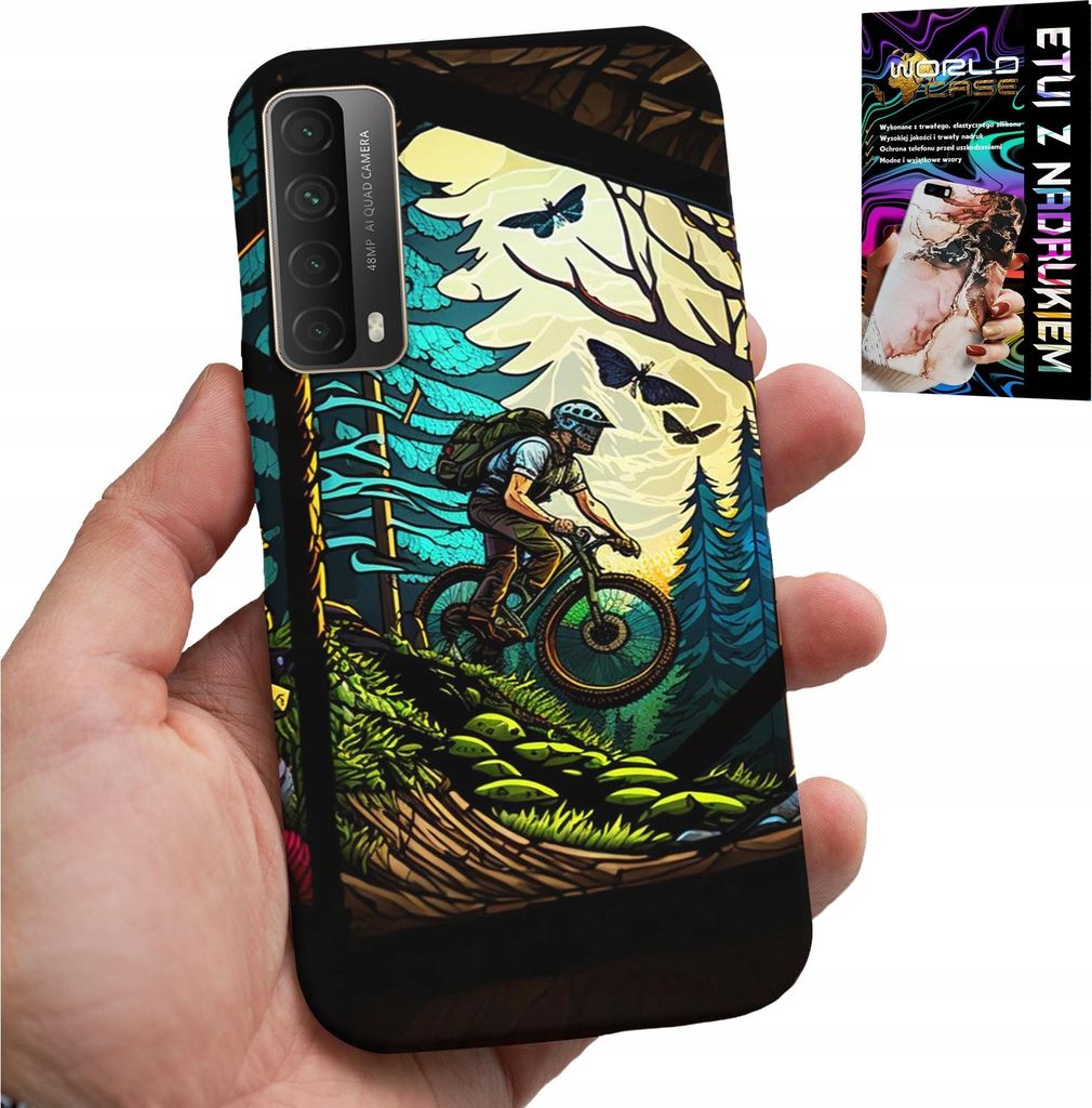 Koffer Für Huawei P Smart 2021 - Radfahren Bei Extremen Forstexpeditionen