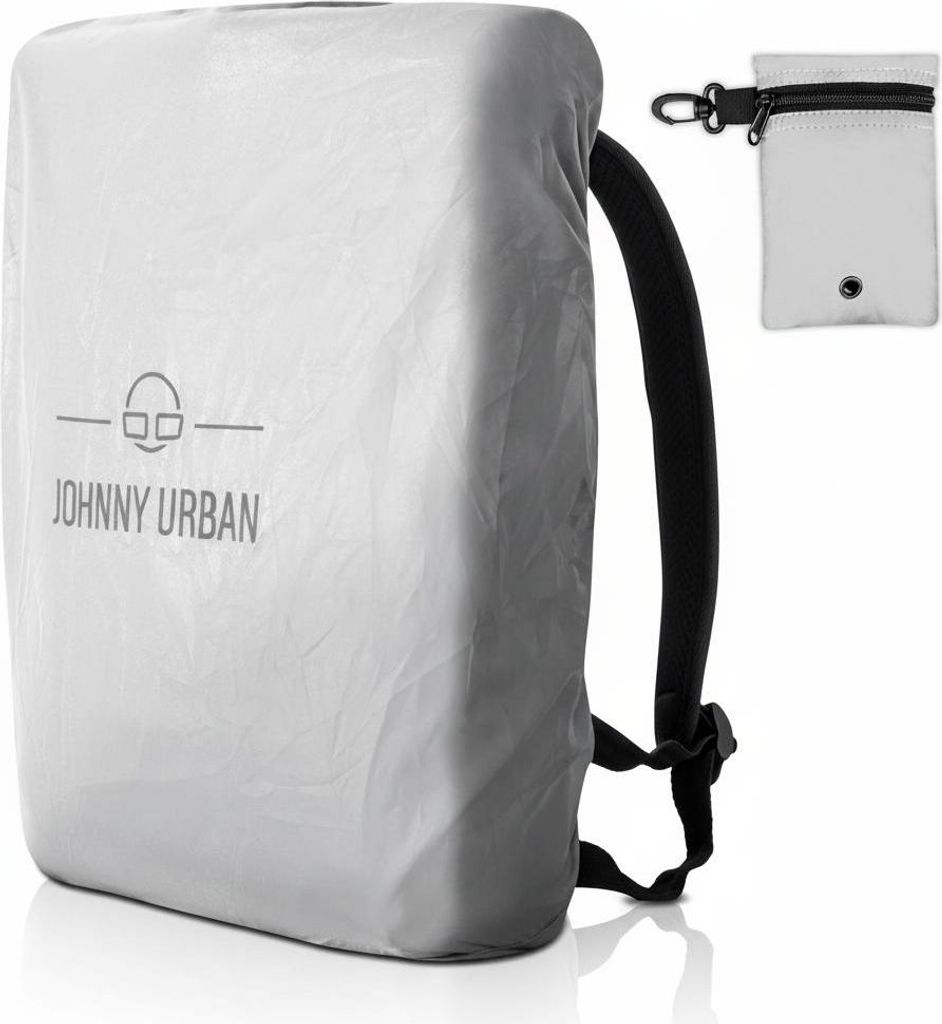 Johnny Urban Regenschutz für Rucksack Reflektierend - BO - Regenhülle für Backpack, Schulranzen oder Schulrucksack, Faltbarer Regenüberzug 15l-...