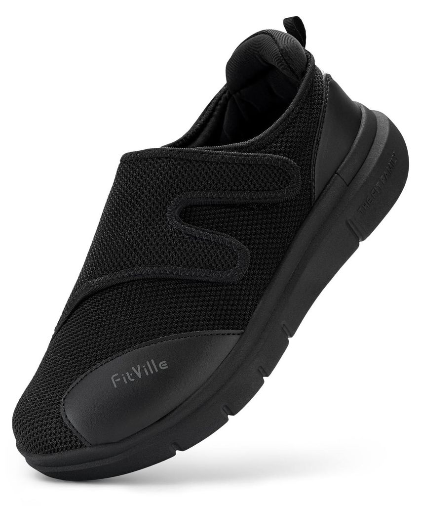 Solidchoice - Scarpe da uomo per diabetici, particolarmente Immagine del prodotto 
