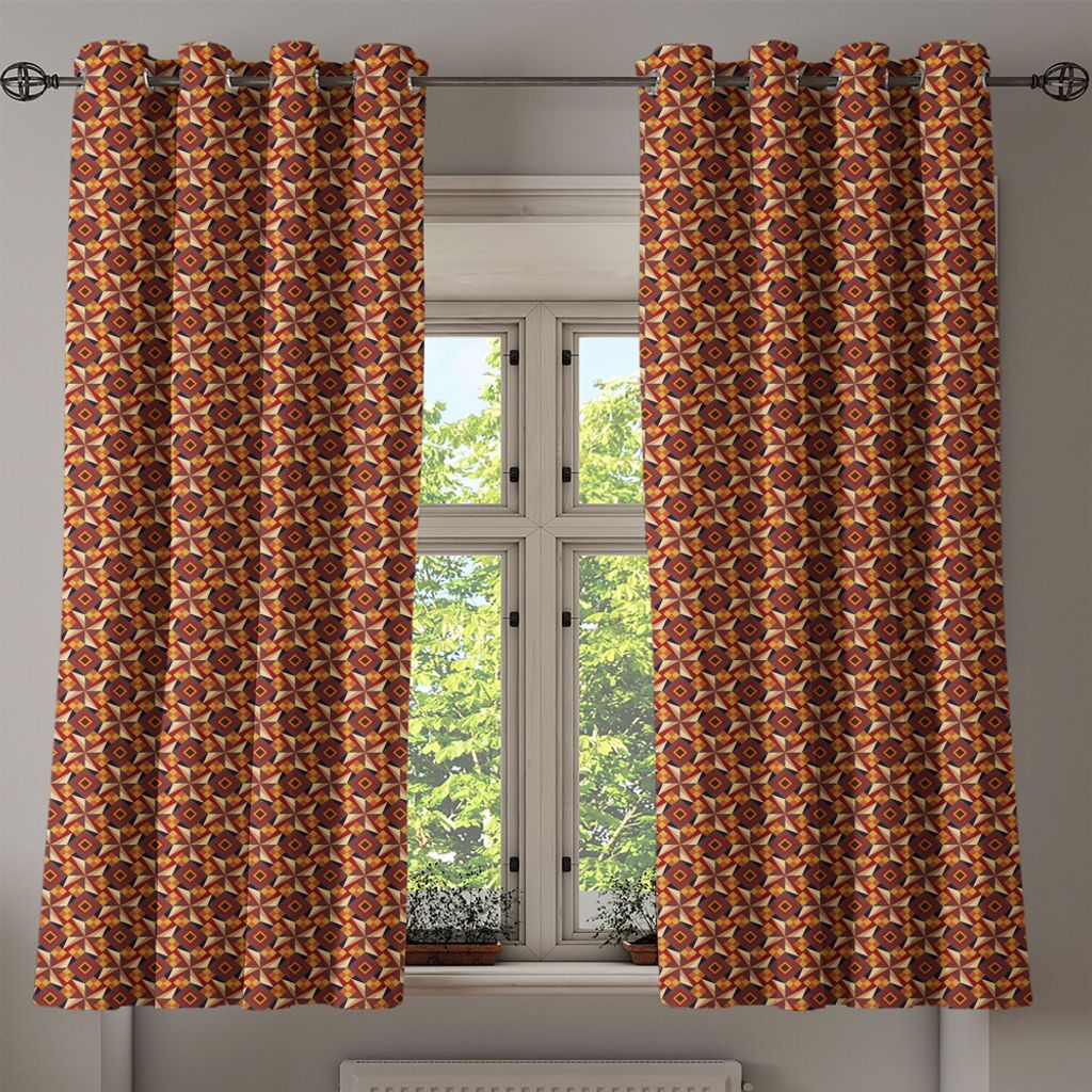 Set Copriletto ABAKUHAUS Corna di Cervo 170x220 cm Stile Rustico Beige