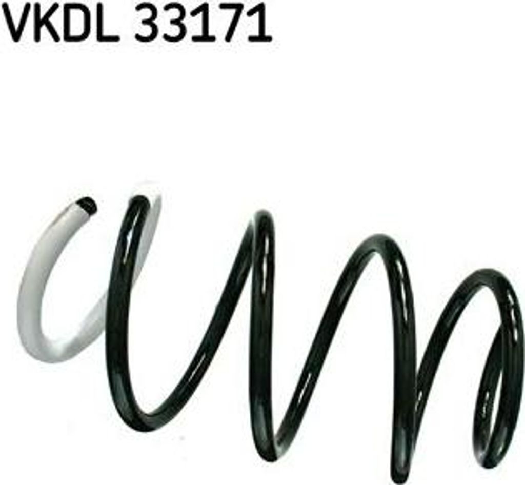 SKF VKDL 33171 Fahrwerksfeder OE 540100029R kompatibel mit Scenic, Megane
