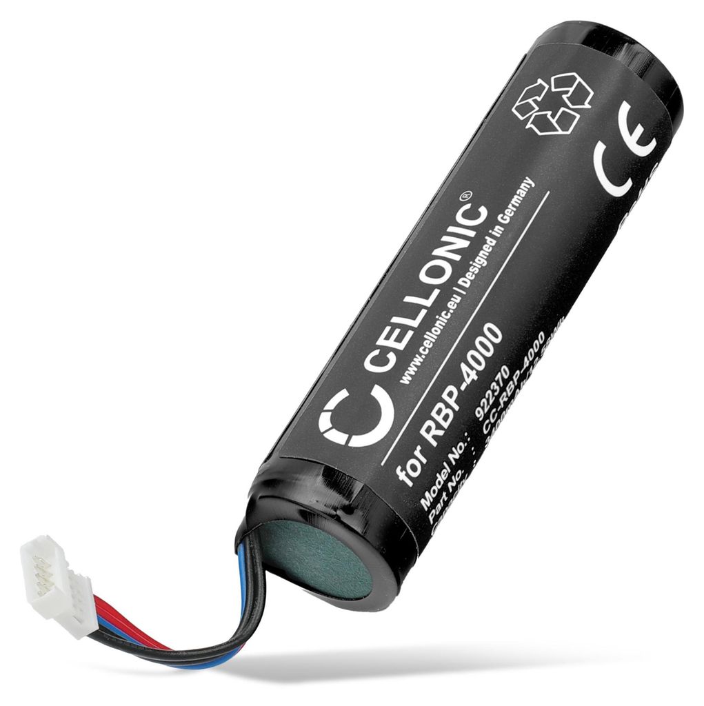 CELLONIC 1x Akku für Barcode Scanner Kompatibel mit Datalogic Gryphon GM4100, Gryphon GM4400, Gryphon GBT4400, BT-8 - (3400mAh, 3.7V)
