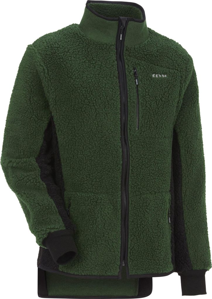 KOX Faserpelzjacke Grün/Schwarz Größe 50/52 Produktbild 