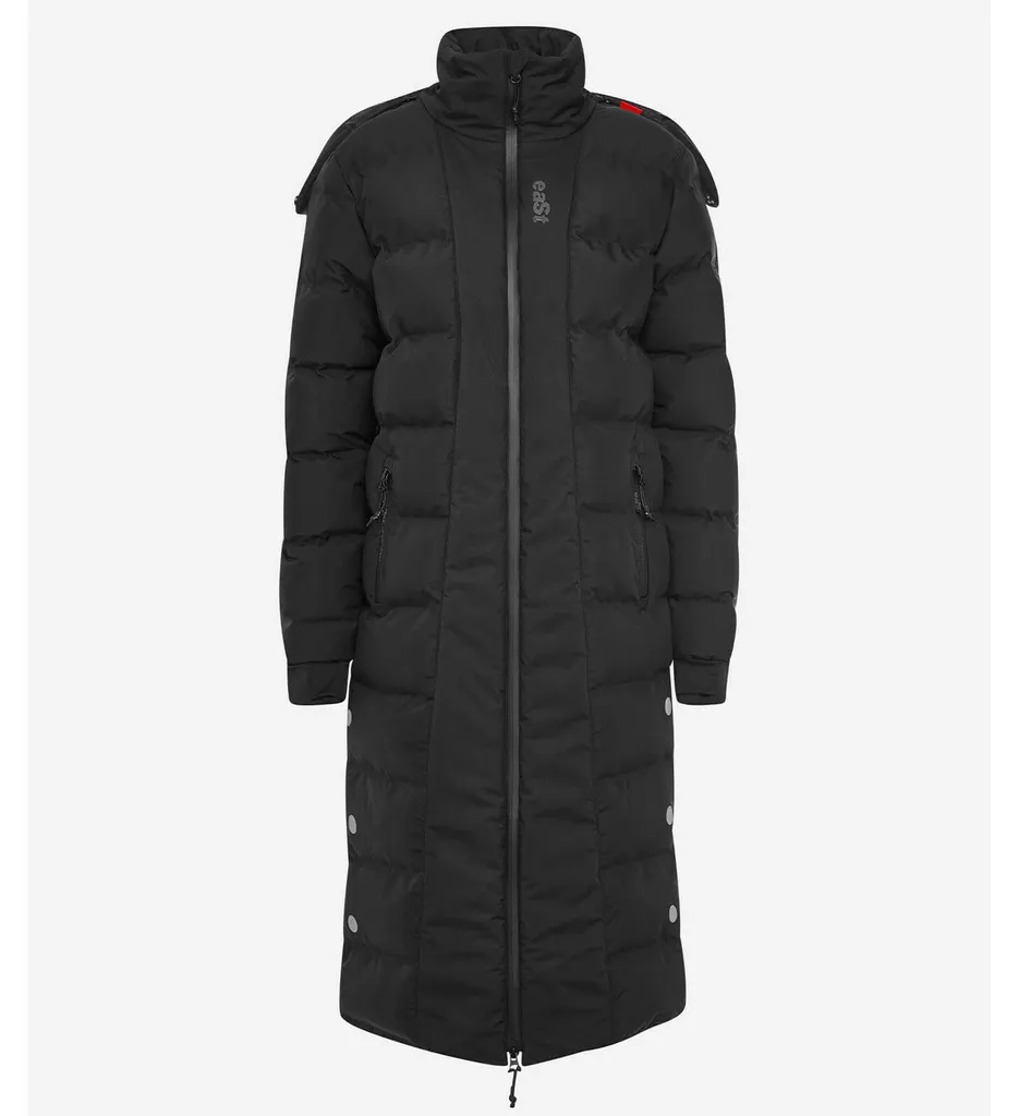 Fini le Froid avec le Manteau Long en Duvet ea.St Performance Noir HW 23