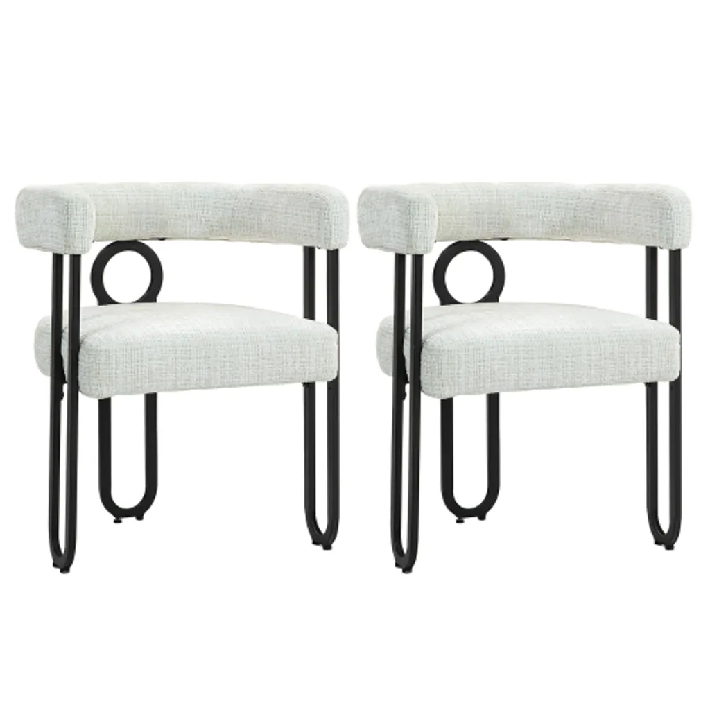 Chaises de cuisine avec dossier ergonomique pour éviter le mal de dos