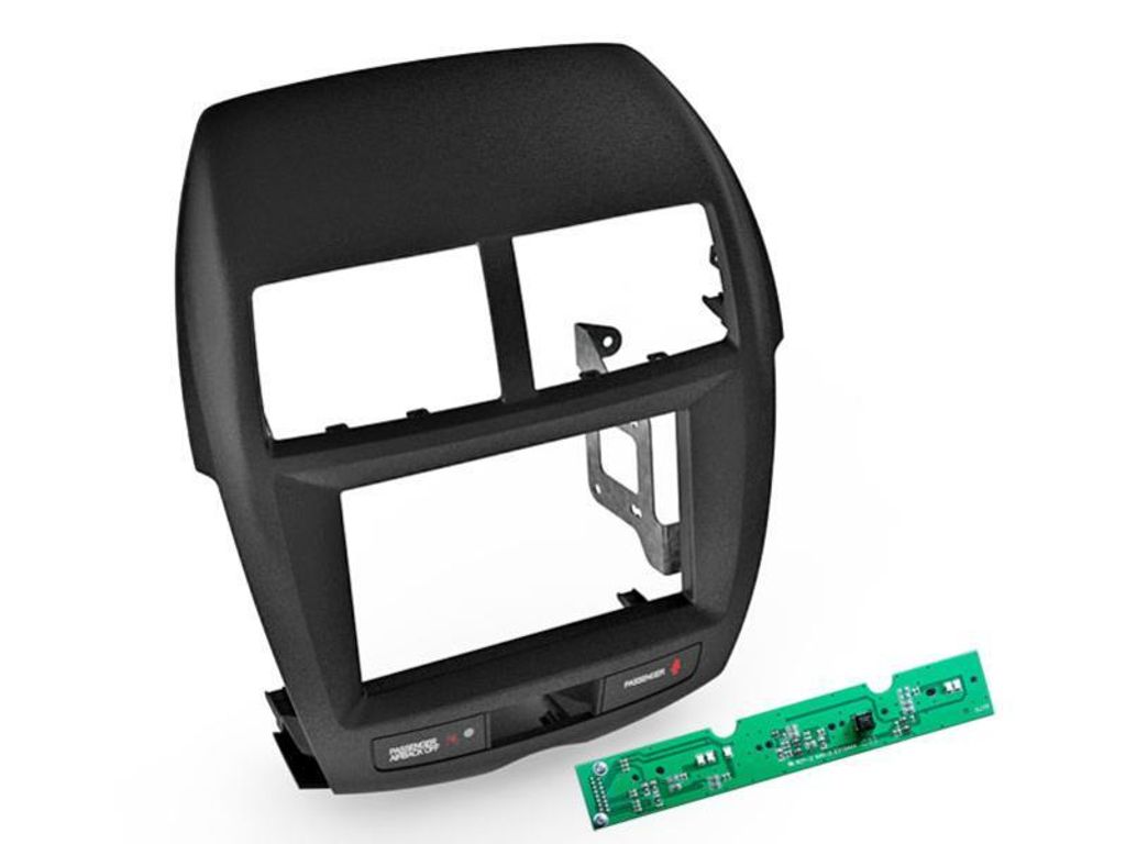 Radioblende 2-DIN Mitsubishi ASX 2010 > schwarz