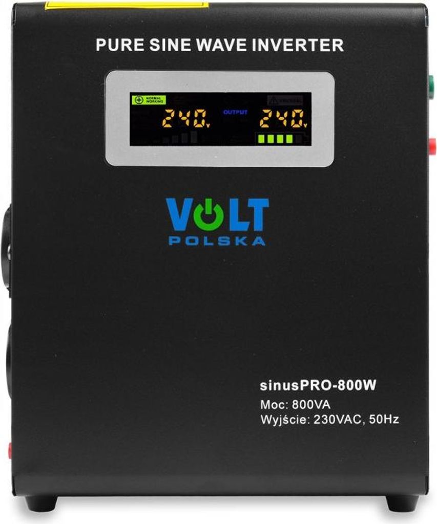 Volt Sinus Pro 800W 12V noodstroomvoorziening - Wandmontage Productafbeelding 
