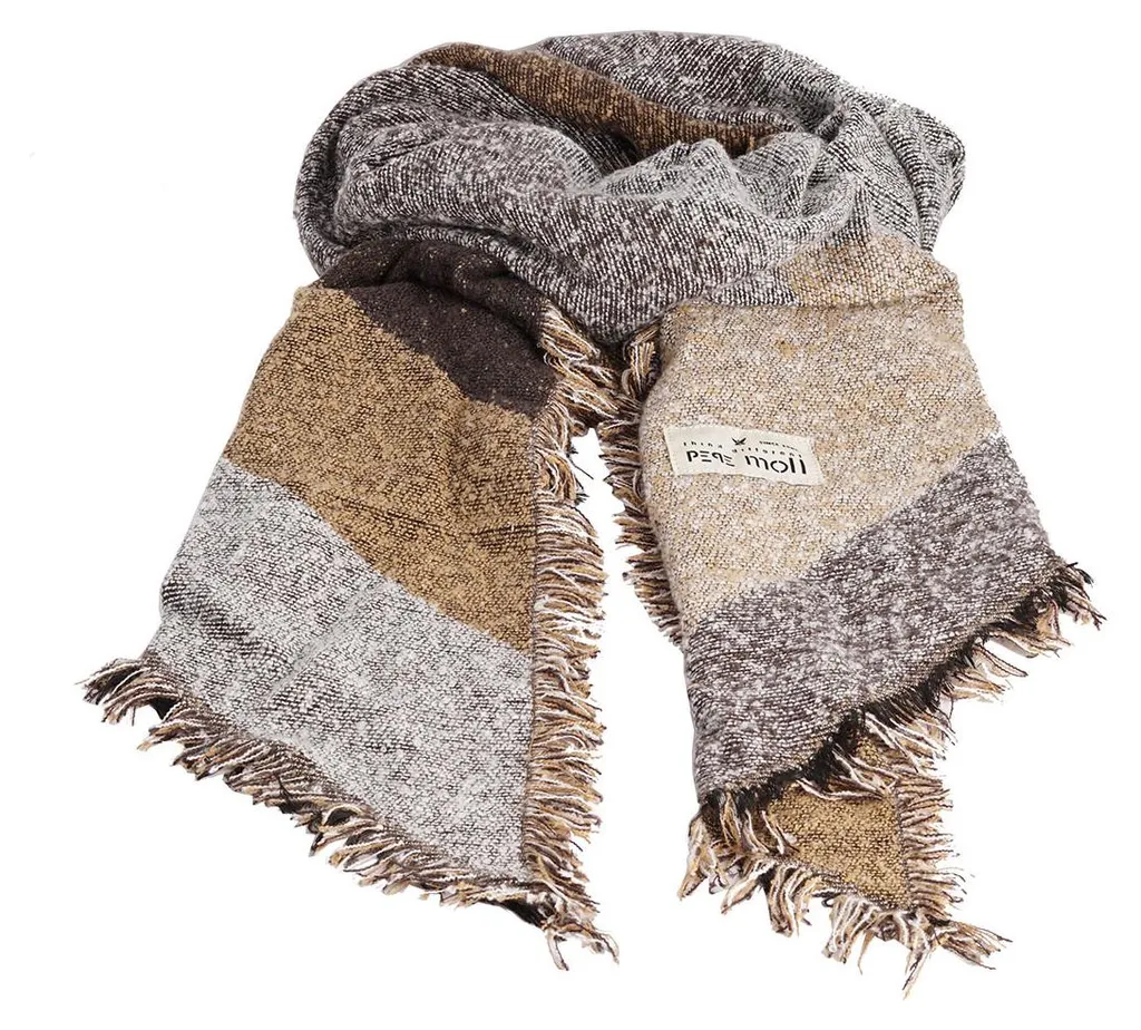 Écharpe femme marron idéale pour le froid - Pepe Moll 252814 Bufanda