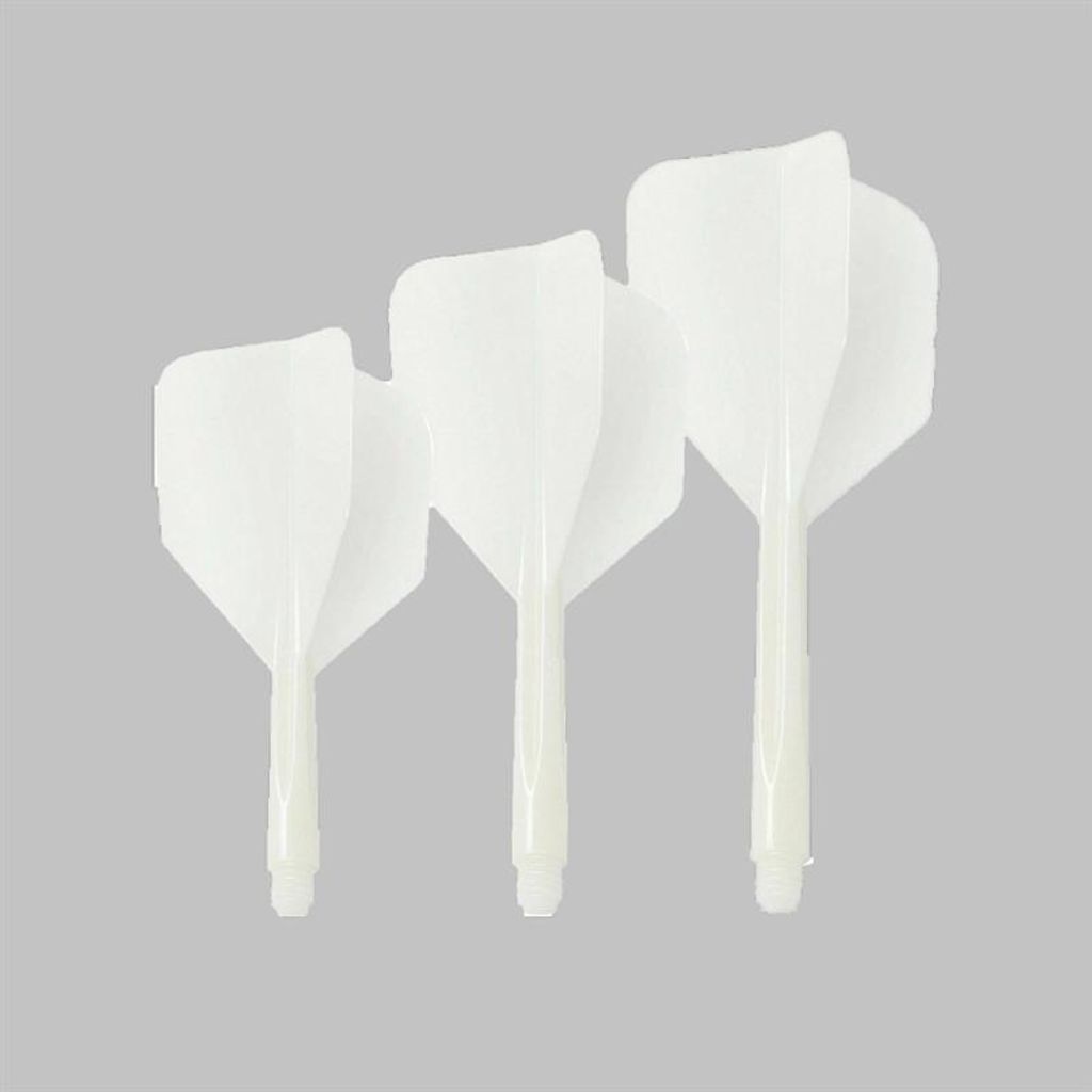 Condor White Standard Short Feathers 3 Einheiten.