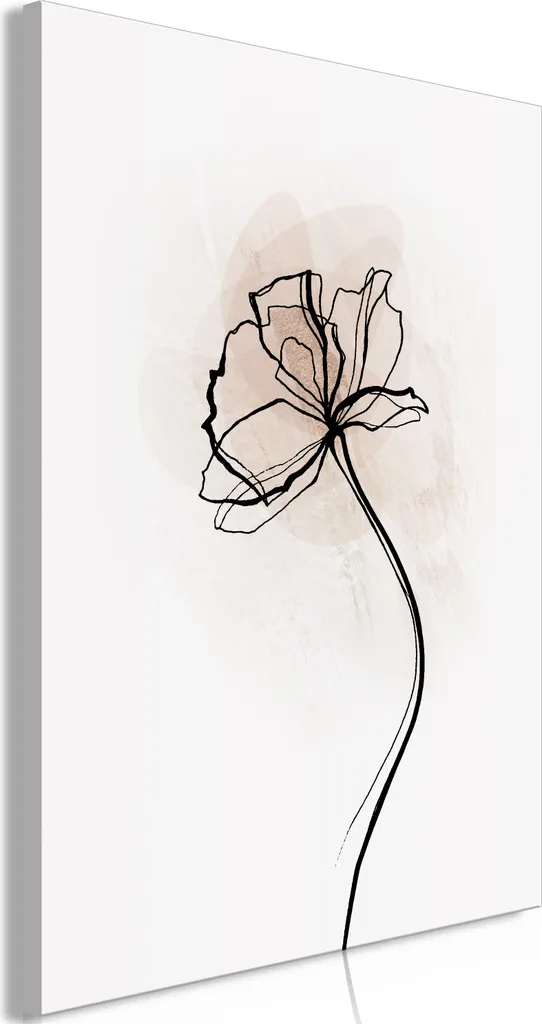 Stampa Tela 40x60 Fiori Blumen b-A-0749-b-a - Quadro Verticale Moderno