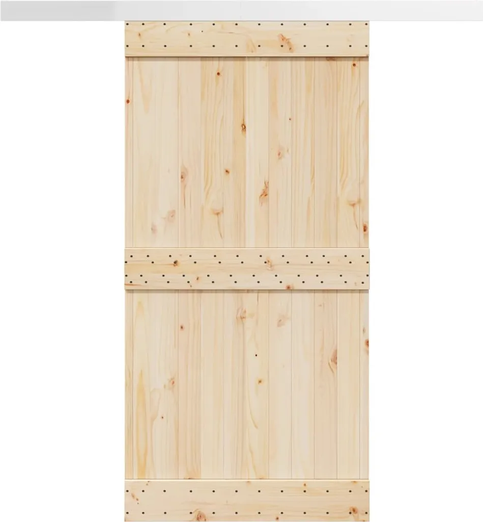 Rail pour porte coulissante d'intérieur 200 cm alu argenté de placard