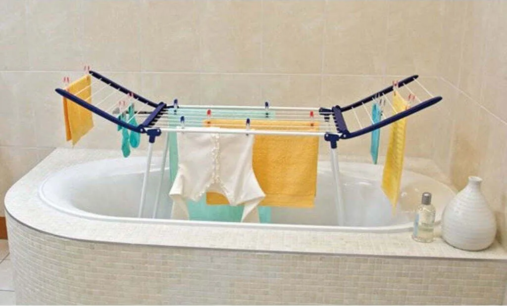 Séchoir Pegasus 120 Solid Compact pour petit appartement et balcon - 5