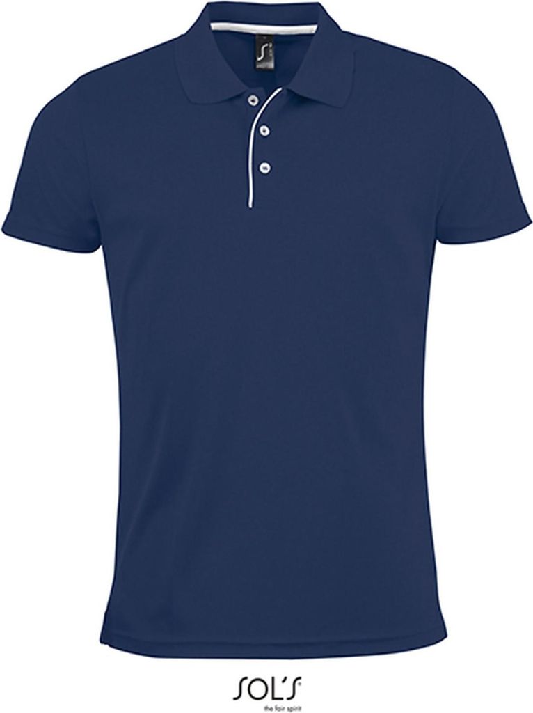 SOLs 01180 | Mens Sports Polo Shirt Performer - Farbe: French Navy - Größe: XXL