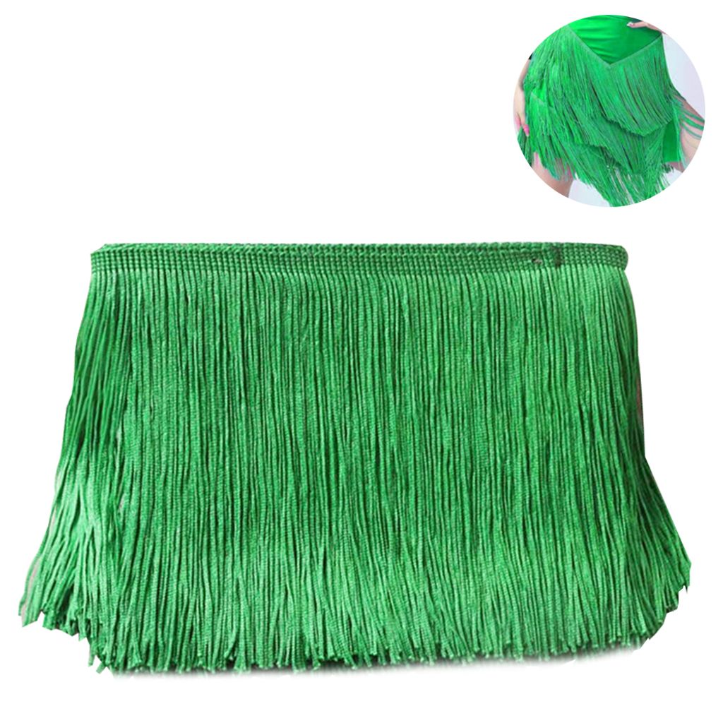 YYCRAFT Fransenborte Mit Quasten - 9,1m DIY Nähband In Shocking Pink