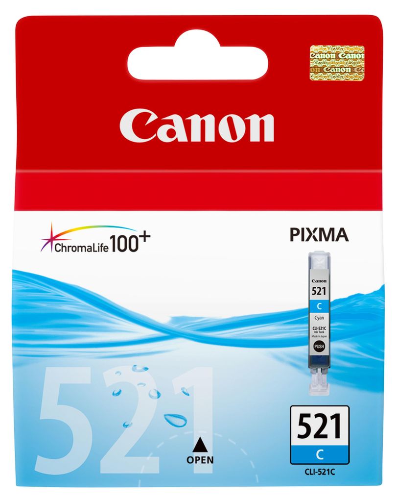 Canon CLI-521C Druckerpatrone cyan Zdjęcie produktu 