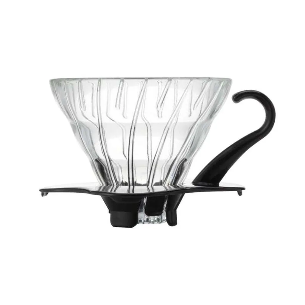 Cafetière filtre manuelle Hario V60-01 en verre borosilicate de qualité