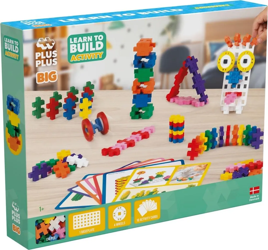 Plus-Plus BIG Apprendre à Construire : Stop aux Jouets Trop Compliqués