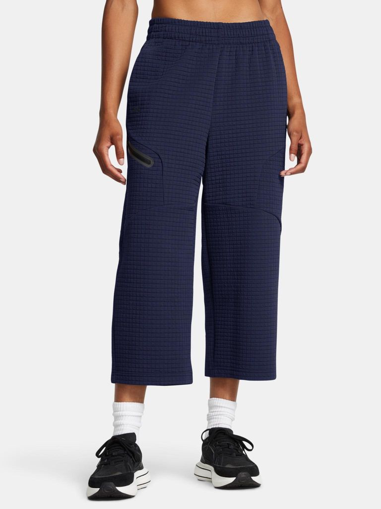 Under Armour Damen Unstoppable Flc Grid Crop Sporthose 1386492-410__SM