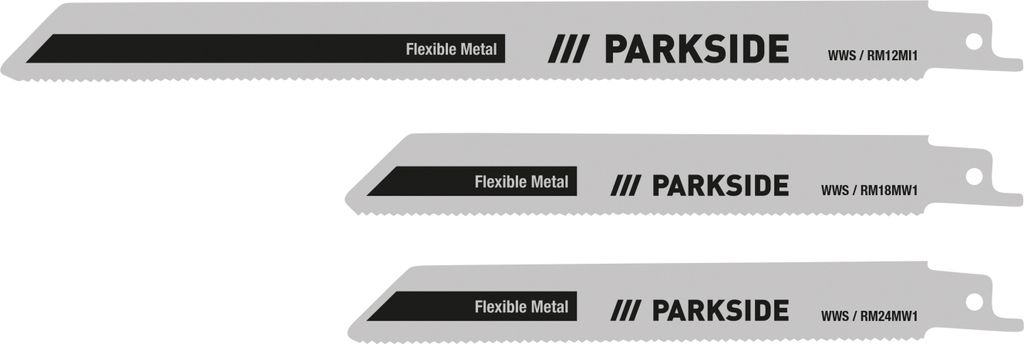 PARKSIDE® Säbelsägeblätter PFSZ 3 B1 (Metall) Produktbild 