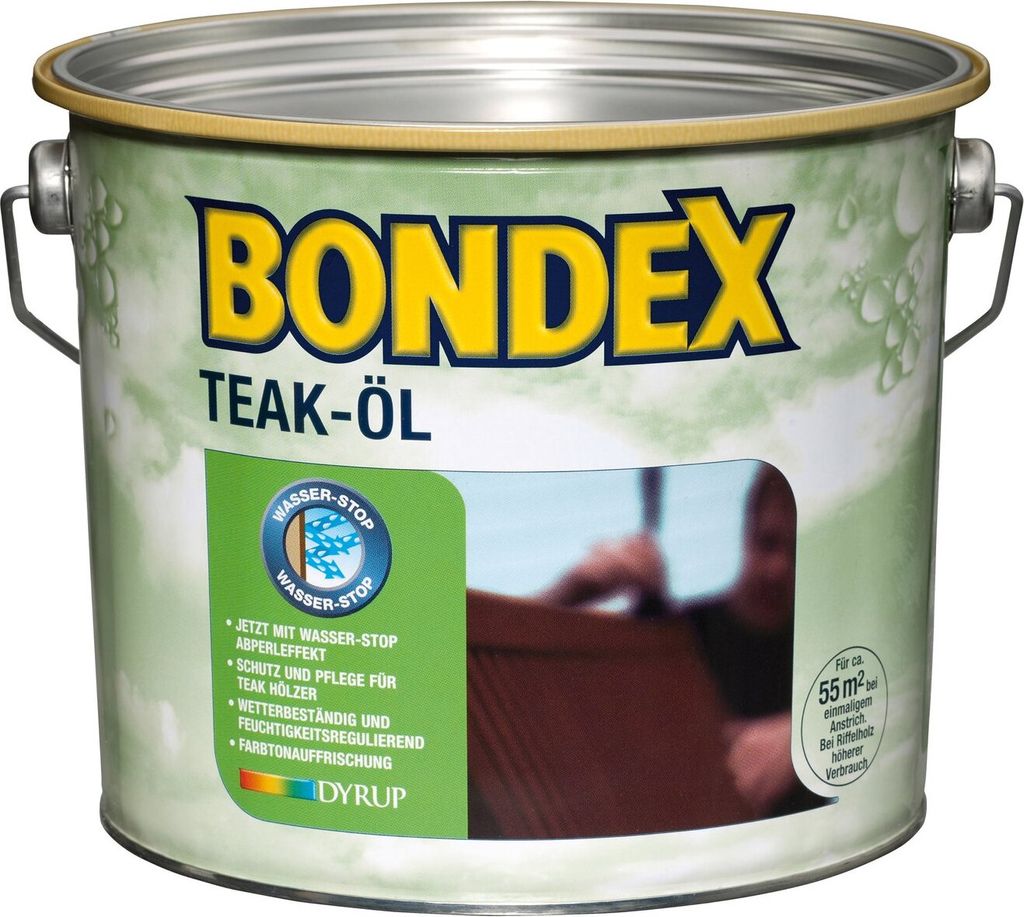 Bondex Teak-öl 2,5 Liter Farbwahl Farblos