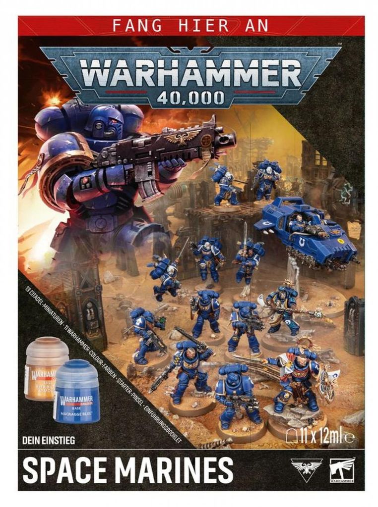 Warhammer 40000 -  Dein Einstieg - Space Marines (DE) Produktbild 