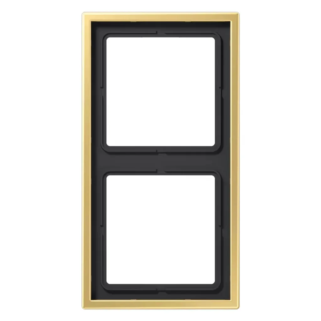 Cornice Jung ME 2982 C 2 Elementi Ottone Lucido LS 990 Bauhaus
