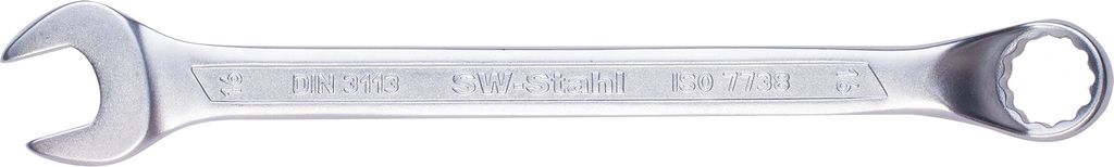 SW-Stahl 00206L Gabelringschlüssel 9 mm, gekröpft
