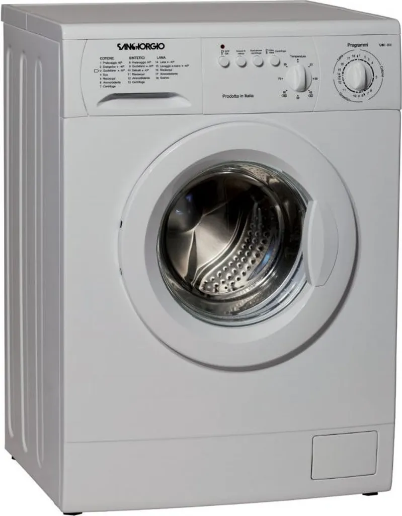 Lave-linge frontal SanGiorgio S4210C idéal pour studio et petit linge